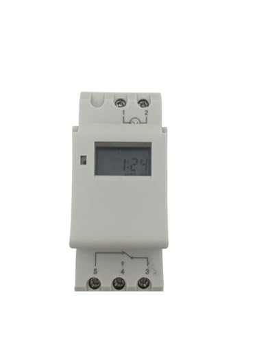 Timer programmable DIN Rail THC15A 24V pour gestion électrique