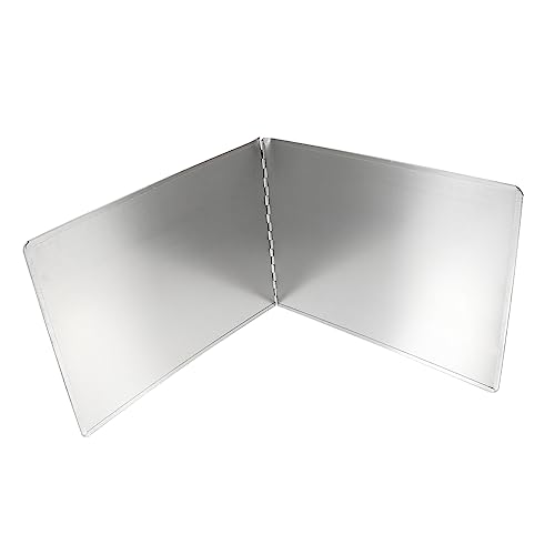 Cabilock Kitchen Grease Splatter Guard Oil Shield for Gas Stove Frying Pan Premium Cooking Easy to Clean Space Saving Design for Mess Cooking