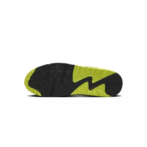 Nike Air Max 90 Men's Shoes (DM0029-107, White/Cyber/Dark Smoke Grey/Khaki) Size 7.54