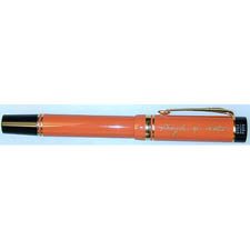 Parker Duofold Douglas Mcarthur Limited Edition Centennial Orange Fountain Pen