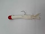 Fishing Tackle Kodiak 6' Tube Jig White/Red 1.5oz