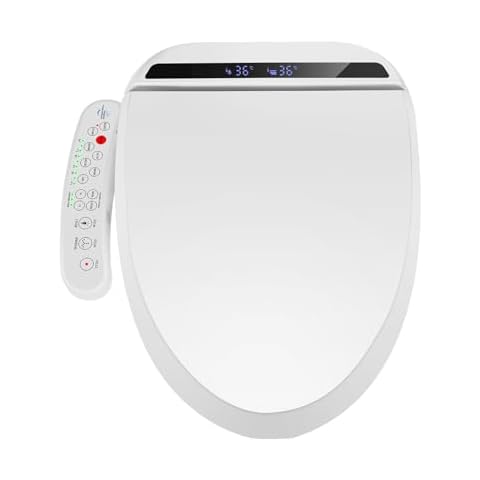 YOURLITE Electric Warm Water Bidet Toilet Seat Cover