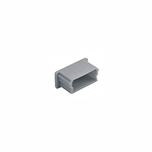 DL1407 - Perfil de aluminio 6063, 10 m, 5 barras de 2 m, para tiras LED, con cubierta opaca, tapas y grapas de montaje incluidas