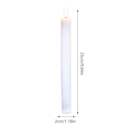 Velas sin llama LED eléctricas con mando para decoración de salón 6