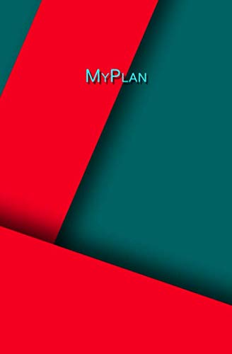 MyPlan: One Month Planner|Green Red Cover|Designed for 1 Month of Productivity Planning| Weekly Daily Goal Planner|Expenses|Payment Schedules|To-Do ... Notes in One Undated Pocket Sized Organizer|