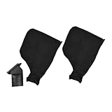 MAGICLULU 2 Stück Staubbeutel aus Robustem Stoff für Gehrungssägen und Tischkreissägen Staubabsaugung Zubehör für Sägemaschinen Einfache Montage Kompatibel mit Verschiedenen Modellen