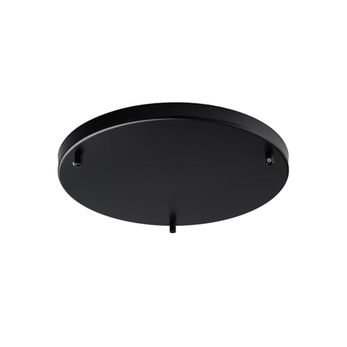 Rosone Multicavo In Ferro Nero Diametro 40 Cm