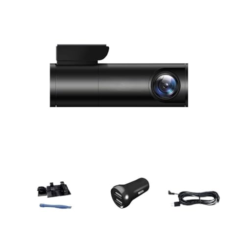 ZYKHPSYA M300 Dashcam Full HD 1080P Car Video Recorder Voice Control APP Control Hidden Camera for Car WiFi Front Car DVR (Color : AZDOME M300, Size : No Card), laiyong1987