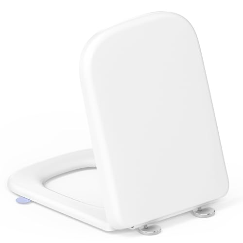 Toilettendeckel mit Absenkautomatik Eckig [LANG],YEAUPE RPO WC Sitz...
