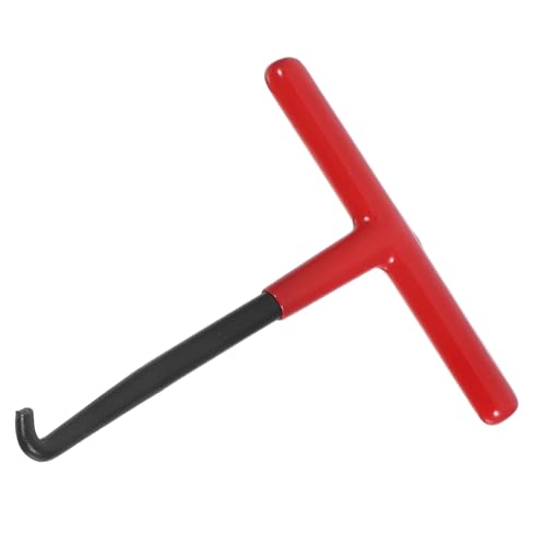 Milisten Exhaust Pull Hook Spring Puller Tool for Mechanics T Handle Tools for Exhaust Springs Exhaust Spring Puller with t Handle Dirt Bike Exhaust Spring Puller Steel