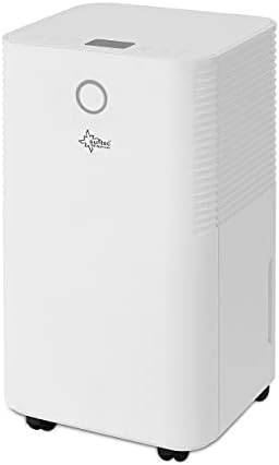 SUNTEC Portable Dehumidifier to Combat Moisture and Mold | Electric Dehumidifier Allows Clean Air (DryFix 12 EQ)