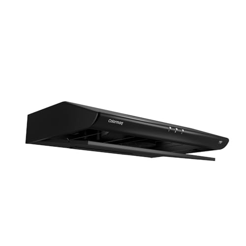 Colormaq Depurador de Ar Slim Cook 60cm Preto com Iluminação Embutida Bivolt