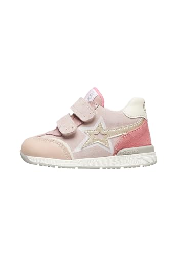 Naturino Girls Falcotto New Ferdi 3 Hig (Toddler) Sneaker, Cipria/Platinum/Candy, 7