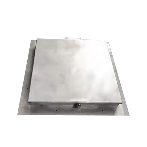 Couvercle de regard antivol 40 cm en inox pour remplacer une plaque cassée