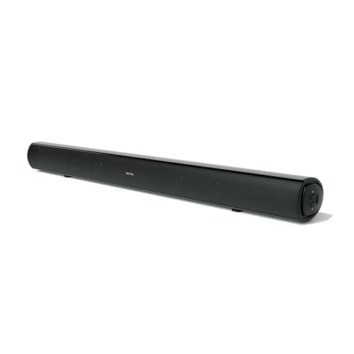 AZATOM Soundbar with Built-In Subwoofer | 180W Surround Sound | Bluetooth, Large Remote & Optical Cable Included | Home Theatre Audio System Perfect for Living Rooms and Bedrooms Studio Eclipse