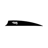 Bohning X3 Vane, 3.5", Black, 36pk