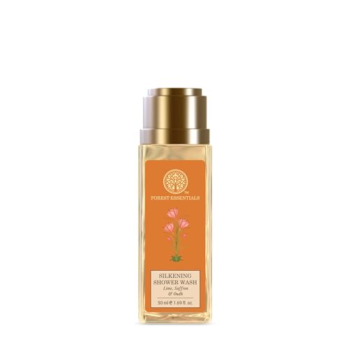 Image of Forest Essentials- Softens, Scents and Hydrates Skin- Shower Wash Lime Saffron Oudh||