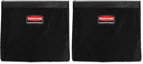 Image of Rubbermaid Commercial Products Replacement Bag for Bushel Collapsible X-Cart for Laundry /Towel /Hospitality /Clothes, 8 Bushel (Pack of 2)