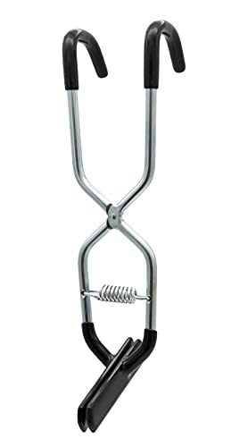 TOKYOHANGER ブーツハンガー【シルバー】 日本製 強力グリップでしっかりキャッチ シンプル スチール製 ブーツ スニーカー