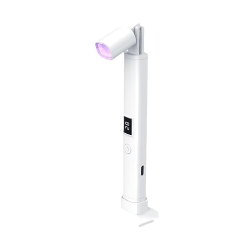 Layhou Nail Art Lamp Base Can Be Used As Cell Phone Holder 180mAH Battery 45S/60S Timing LED Display Head Can Be Retractable and Foldable