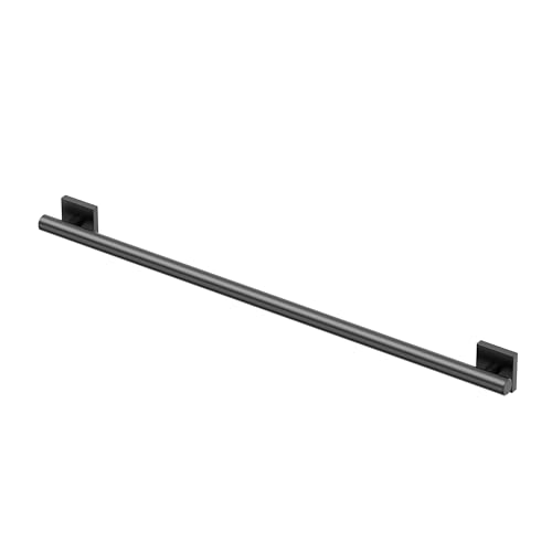 Image of Gatco 946MX Elevate 36 inch L Grab Bar, Matte Black /ADA Compliant Stainless Steel Safety Grab Bar for Bathroom