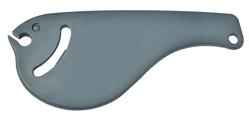 Mali's, 616B, Smart Fish, Can Opener, Jar Opener, Bottle Opener, 20 x 8 x 0.5 cm, Blue Grey, Fiberglass Reinforced Polyamide