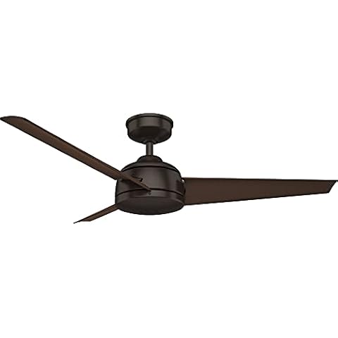 HUNTER FAN Trimaran, 132 cm, Indoor/Outdoor Ceiling Fan with Wall Control, Premier Bronze Finish, 3 Blades in Brushed Cocoa, Ideal for Summer or Winter, Model 50943 Cover