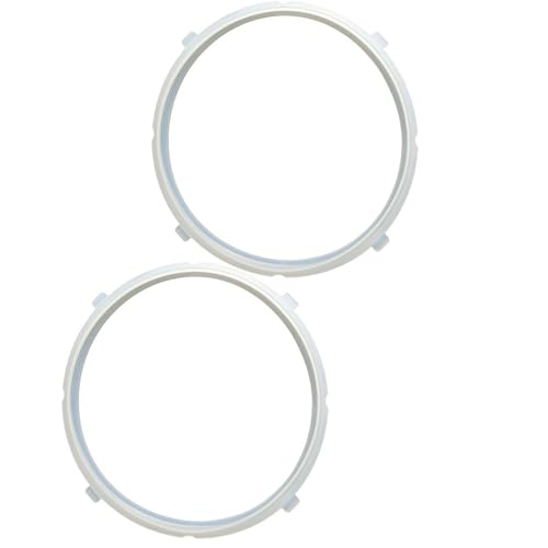 Anillos de sellado de silicona para ollas a presión, repuesto para ollas eléctricas de 5 L y 6 L, compatible con diversos modelos miniatura 1