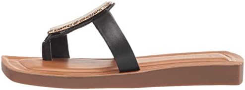 Franco Sarto Womens L-Caprithong Sandal Black 5.5 M | Image 7