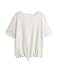 Produktbild OPUS Damen Kurzarmshirt | Strukturiertes Jerseyshirt SARONJI Paris Loose mit Fledermausärmeln Milk, 38