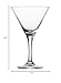Schott Zwiesel Tritan Crystal Glass Mondial Stemware Collection Martini Cocktail Glass, 8.2-Ounce, Set of 6