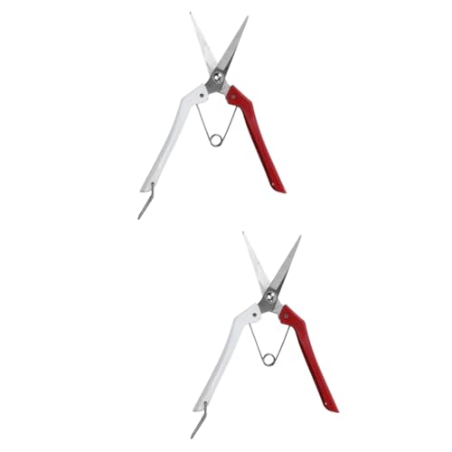 YARNOW sécateur elagueuse elageuse cisaille gazon Outils de taille Cisaille à branches outils jardinage outil d'élagage de jardin Ciseaux de jardinage pruneau à la main acier au manganèse