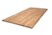 Produktbild LUMBERLAND Tischplatte Eiche Massiv Baumkante (80 x 140 cm, Eiche, naturbelassen)