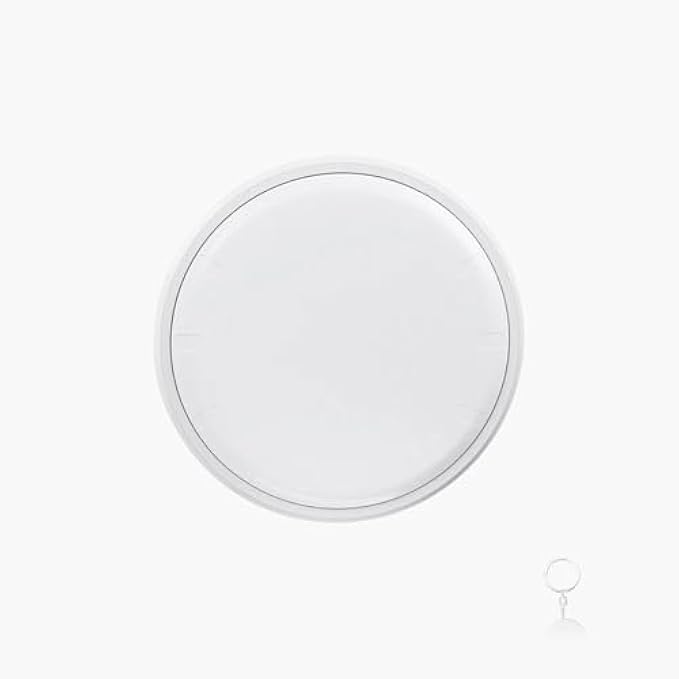 Tag and Key Finder, with Find My app (iOS only), Bluetooth Tracker, Pet Tracker, Item Locator for Car Keys, Bags, Wallets, Pets, Bike etc. Replaceable Battery, Waterproof Holder (1 Pack)