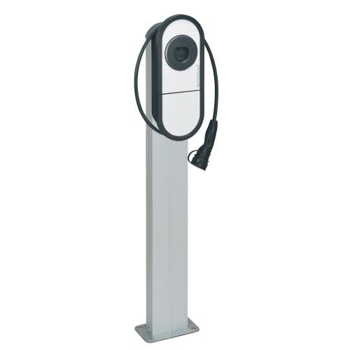 Bticino LEGRAND LG-057018 Piedistallo per Colonnina di Ricarica Green Up One, Accessorio per Montaggio da Pavimento, Canalina 60mm