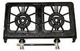 agri Cast Iron Double Burner Propane Stove