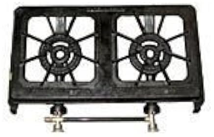 Amazon Com Agri Cast Iron Double Burner Propane Stove Camp