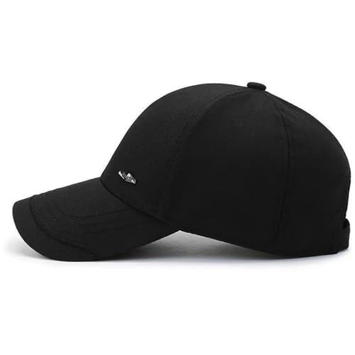 talajee Retro Structured Baseball Cap Low Profile Plain Golf Hats Adjustable Cotton Dad Hat for Mens