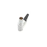 FHG 1B 2 3 4 5 6 7 8 10 14 16 Pin ángulo recto macho 90 grados Conector de pulsador de metal circular