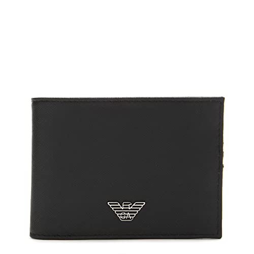 Emporio Armani Business Regenerated Portefeuille Noir