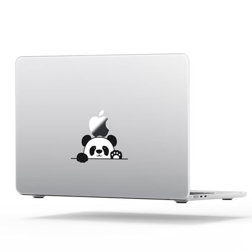 Imaginative Patterns Hard Shell Case Cover for MacBook Air M2 13 inch - Clear-Panda