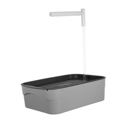 VANZACK Parrot Automatic Bathtub Automatic Bird Bath Parakeet Shower Parakeet Bath Bowl Parakeet Bath Fountain Cage Bird Bath Transparent Parrot Bath Shower Bird Bathtub Bird Pool