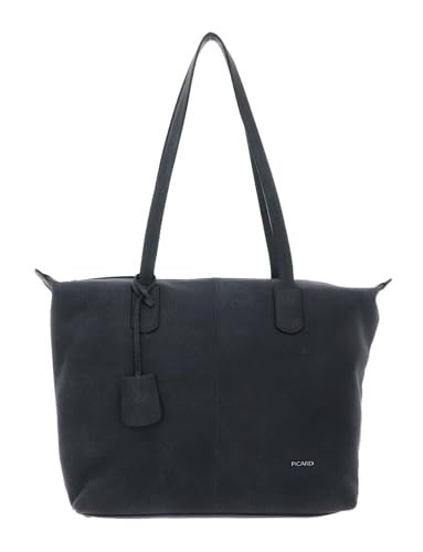 Picard sac à épaule sac shopper Lesotho en cuir de buffle supérieur