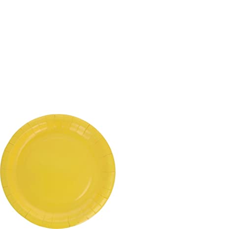 Graziano Platos de 18 cm, amarillo ecológico, 25 unidades