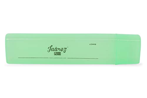 JUAREZ 24 Holes JRH24CHBK Harmonica Brass Reed Plate Aluminum Cover Chromatic Tower Mouth Organ With case Black