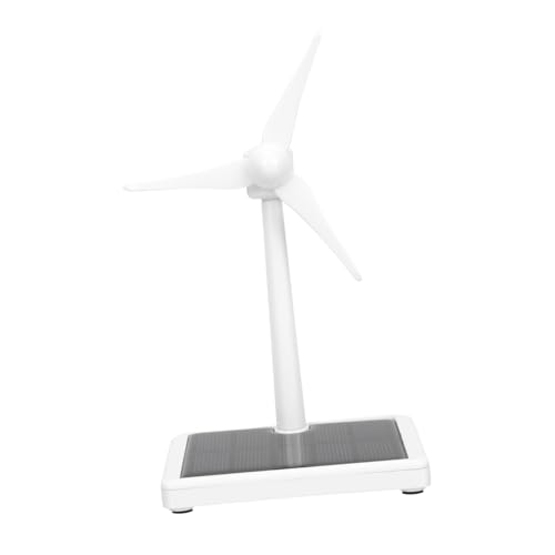 Hemobllo Modèle Éolienne Solaire Expérimental Scientifique pour Garçon Fille Apprentissage Verte DIY
