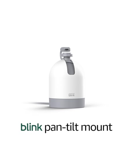 Blink Mini Pan-Tilt Mount | Rotating mount accessory for Mini indoor plug-in smart security camera (White)