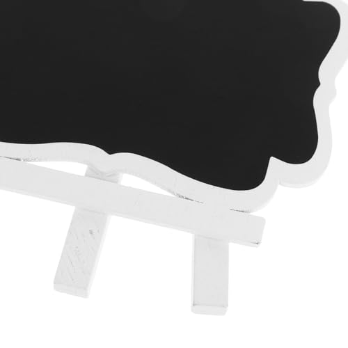 Mini pizarra rectangular reutilizable pack de 15 cartelitos de tiza para decoración 3