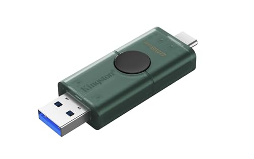 Drive Flash USB DataTraveler Duo 256GB USB-A + C 3.2 DuoG2 - DTDEG2/256GB - Chiavetta USB - Immagine 3