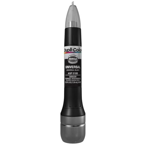 Dupli-Color Scratch Fix All-in-1 Exact Match Automotive Touch-Up Paint Marker Gloss Universal Black 0.25 fl. oz.